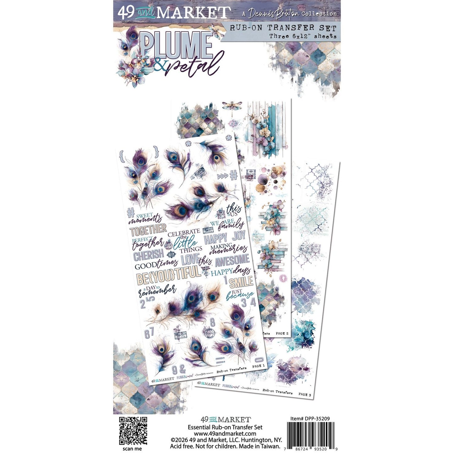 49& Market - Plume & Petal Blendable Rub-Ons Set DPP-35206