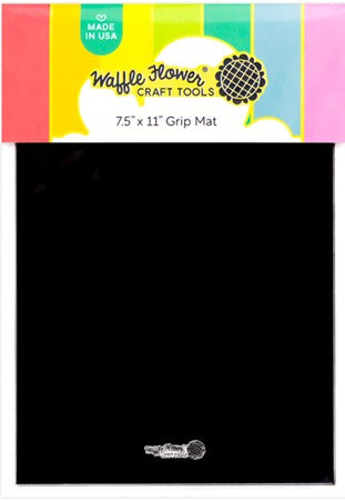 Waffle Flower - 7.5"x11" Grip Matt Black