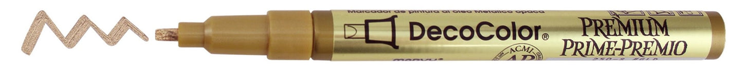 DecoColor by Marvy Uchida Premium Gold Metallic Marker -