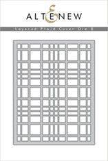 Altenew - Layered Plaid Cover Die A and B