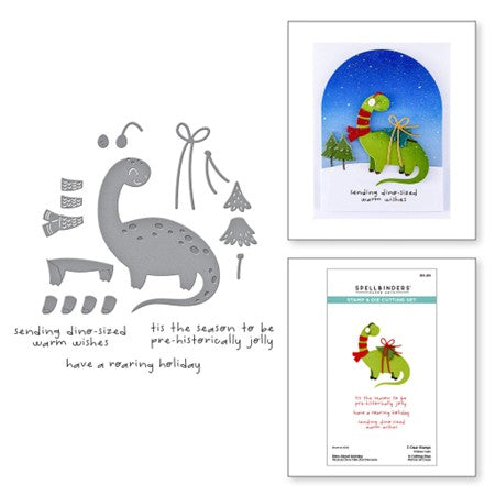 Spellbinders SDS-209 Dino Sized Holiday