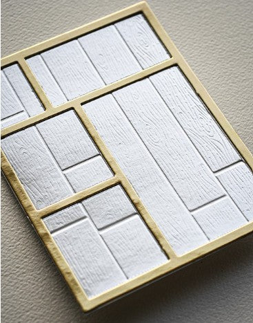 Memory Box Embossing Folder - EF1040 Vintage Tray 3D Embossing Folder and Die