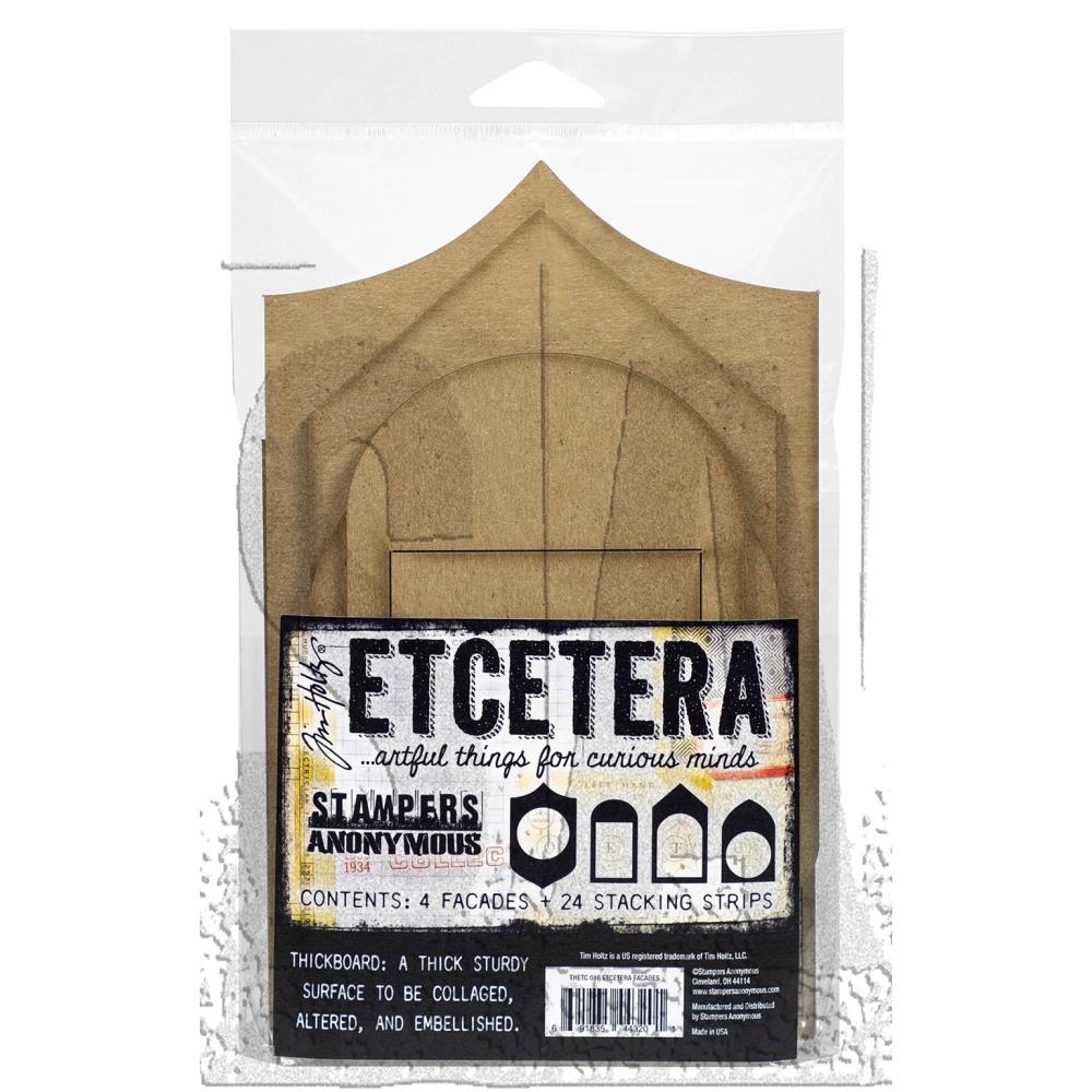 Tim Holtz / Stampers Anonymous - ETC016 Etcetera Facades
