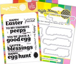 Waffle Flower Designs - Combo Egg Hunt Sentiments