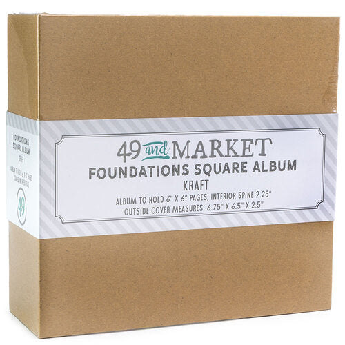 49 & Market - FA-36749 Foundations Square Album Kraft