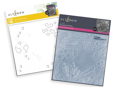 Altenew - Fairyland Florals (Embossing Folder and Stencil)