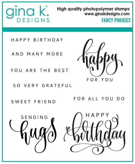 Gina K Designs - Fancy Phrases