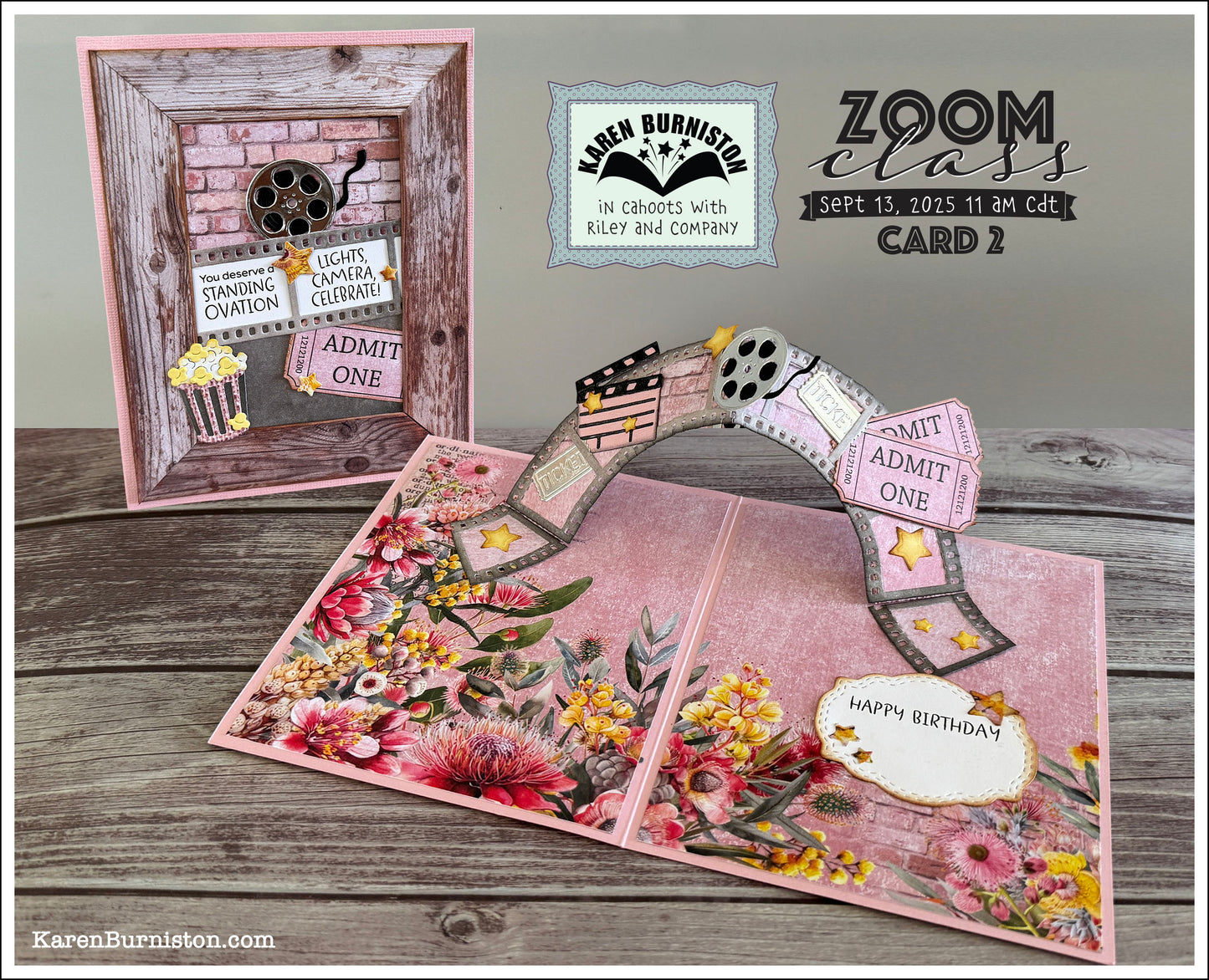 Karen Burniston - September 2025 Virtual Class - Dies and Paper Kit