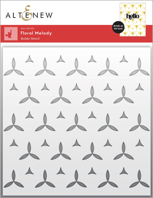 Altenew - Floral Melody Builder Stencil Set