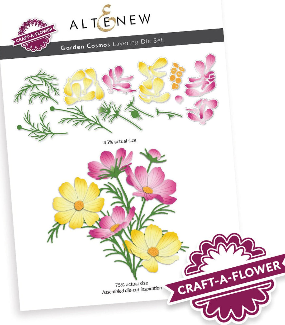 Altenew - Garden Cosmos die set…