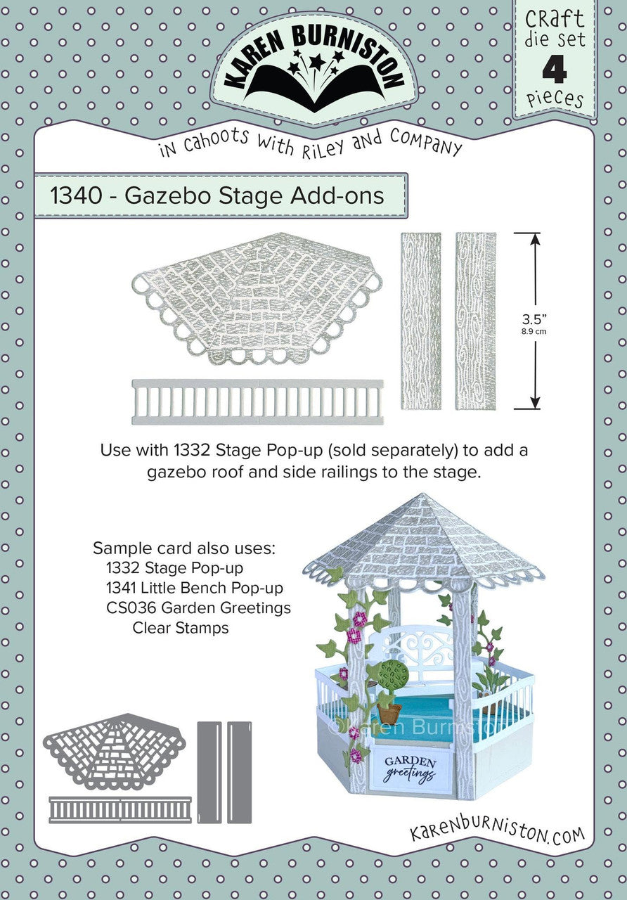 Karen Burniston - 1340 Gazebo Stage Add-ons