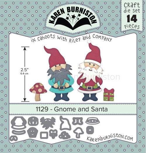 Karen Burniston - 1129 Gnome and Santa die