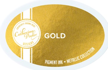 Catherine Pooler Ink - Gold Metallic Pigment ink pad