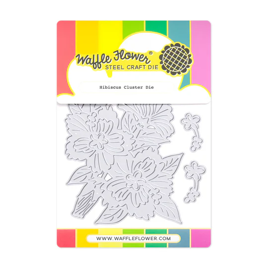 Waffle Flower - Hibiscus Cluster Die