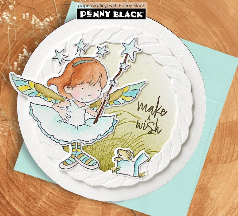 Penny Black - 31-216/51-994 Pixi Dust (stamp and die set)