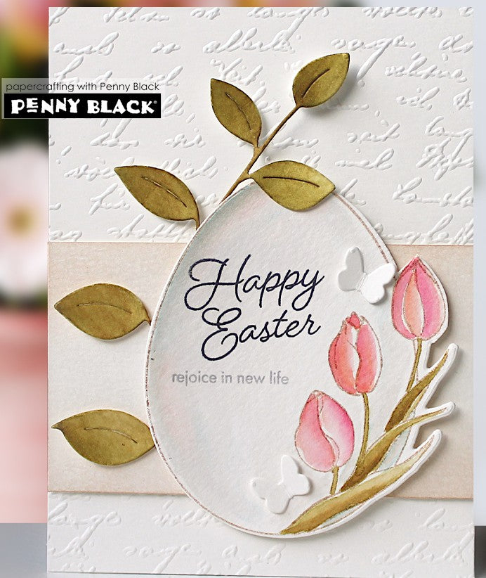 Penny Black - 31-206/51-987 Tulip Joy (stamp and die set)
