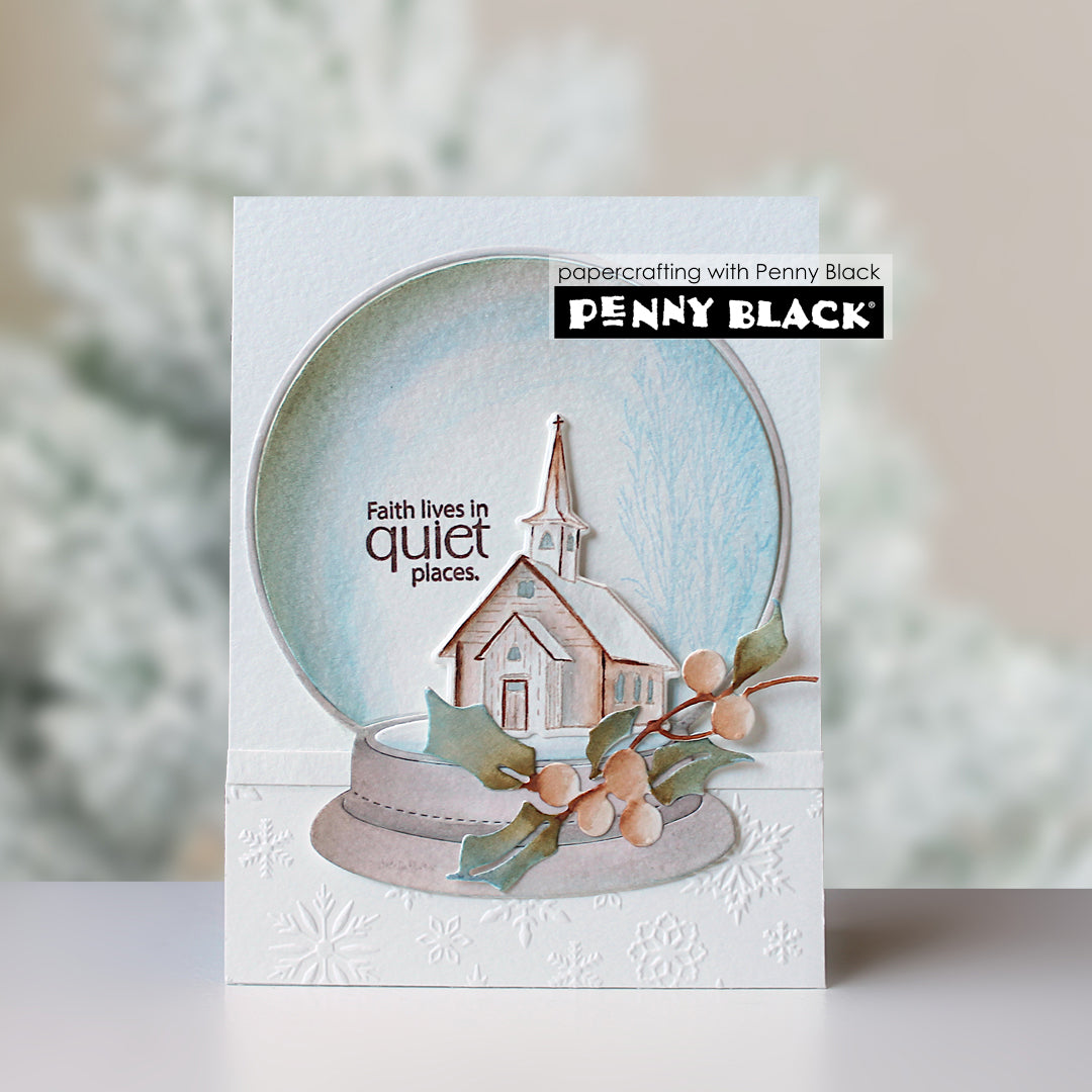 Penny Black - 52-041 Snowy Globe die