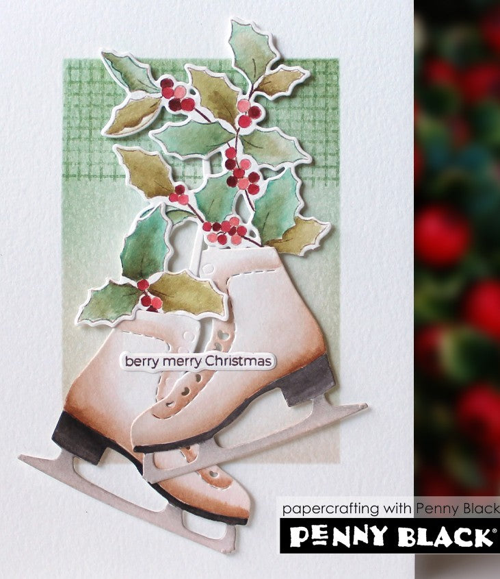 Penny Black - 52-042 Fanning Holly Die-