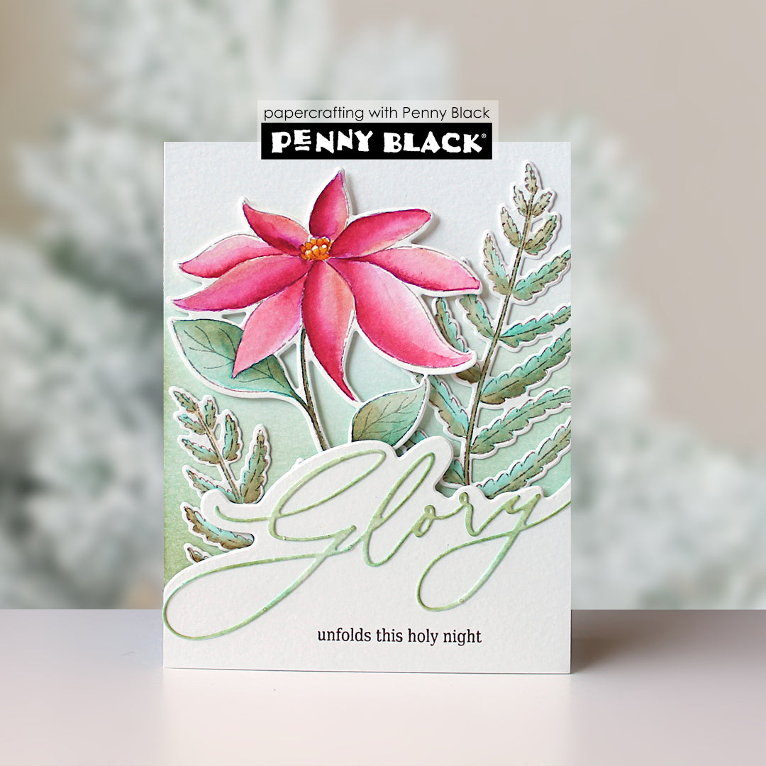 Penny Black - 31-246 + 52-047 - Starry Bloom (stamp and die bundle) (Copy)