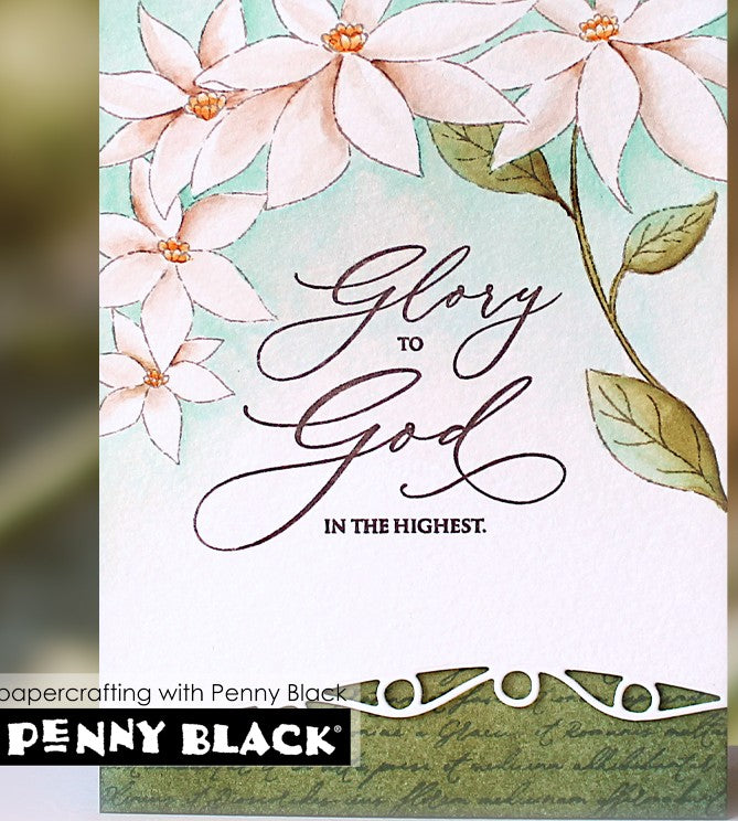 Penny Black - 31-246 / 52-047 Starry Bloom (stamp and die set)-