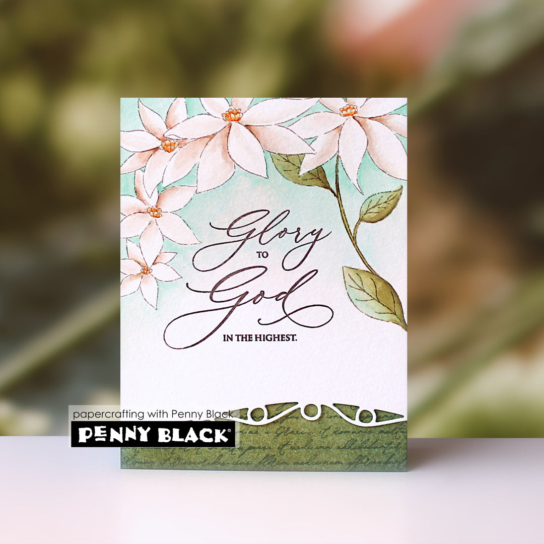 Penny Black - 31-246 + 52-047 - Starry Bloom (stamp and die bundle) (Copy)