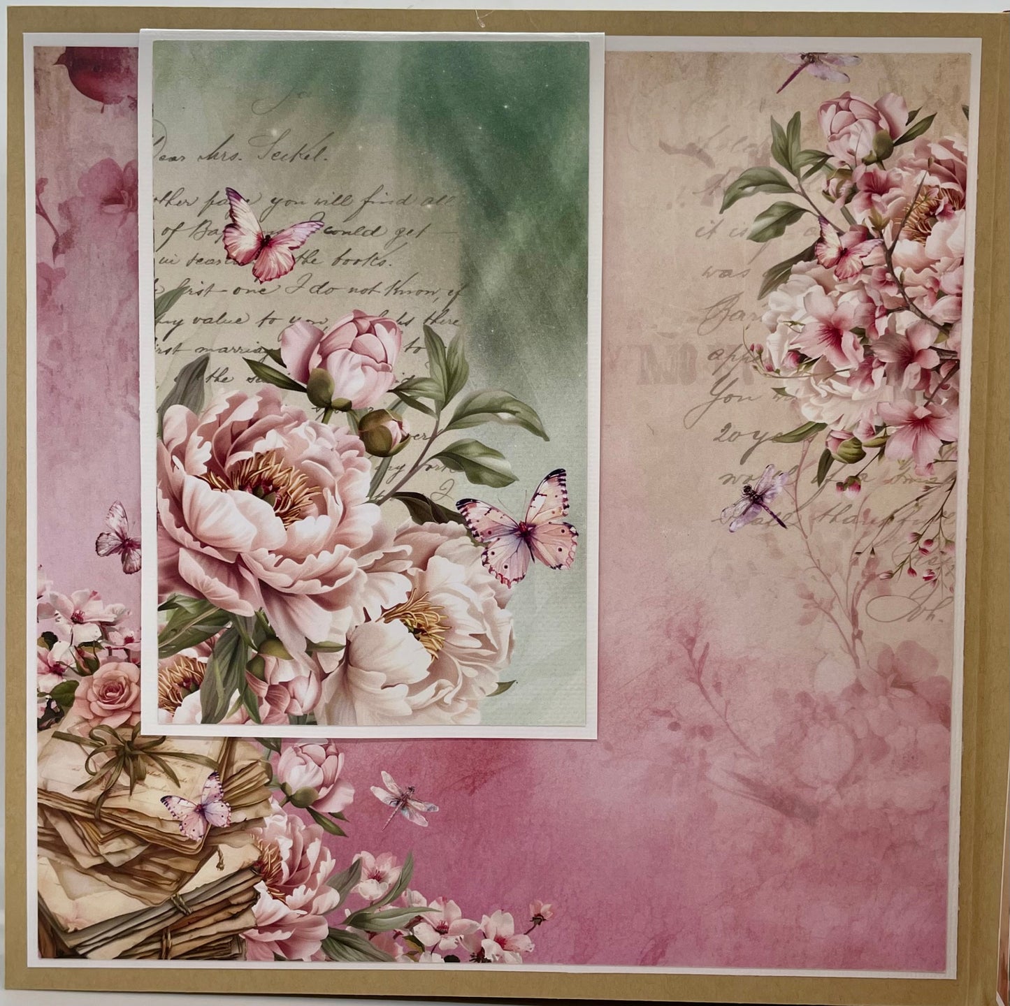 MC&S Album Kit - 3Quarter Designs - Blossoming Peonies