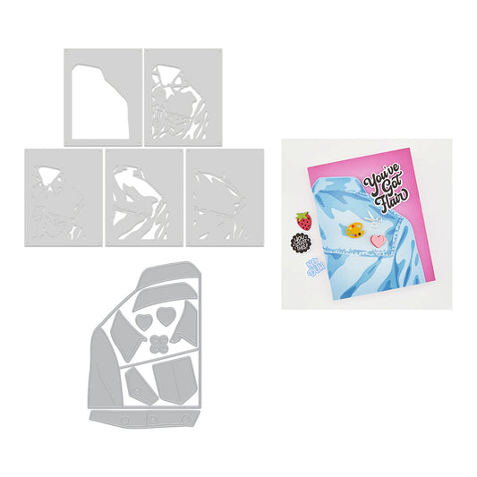 Hero Arts/Spellbinders - Jean Jacket Bundle WB1193