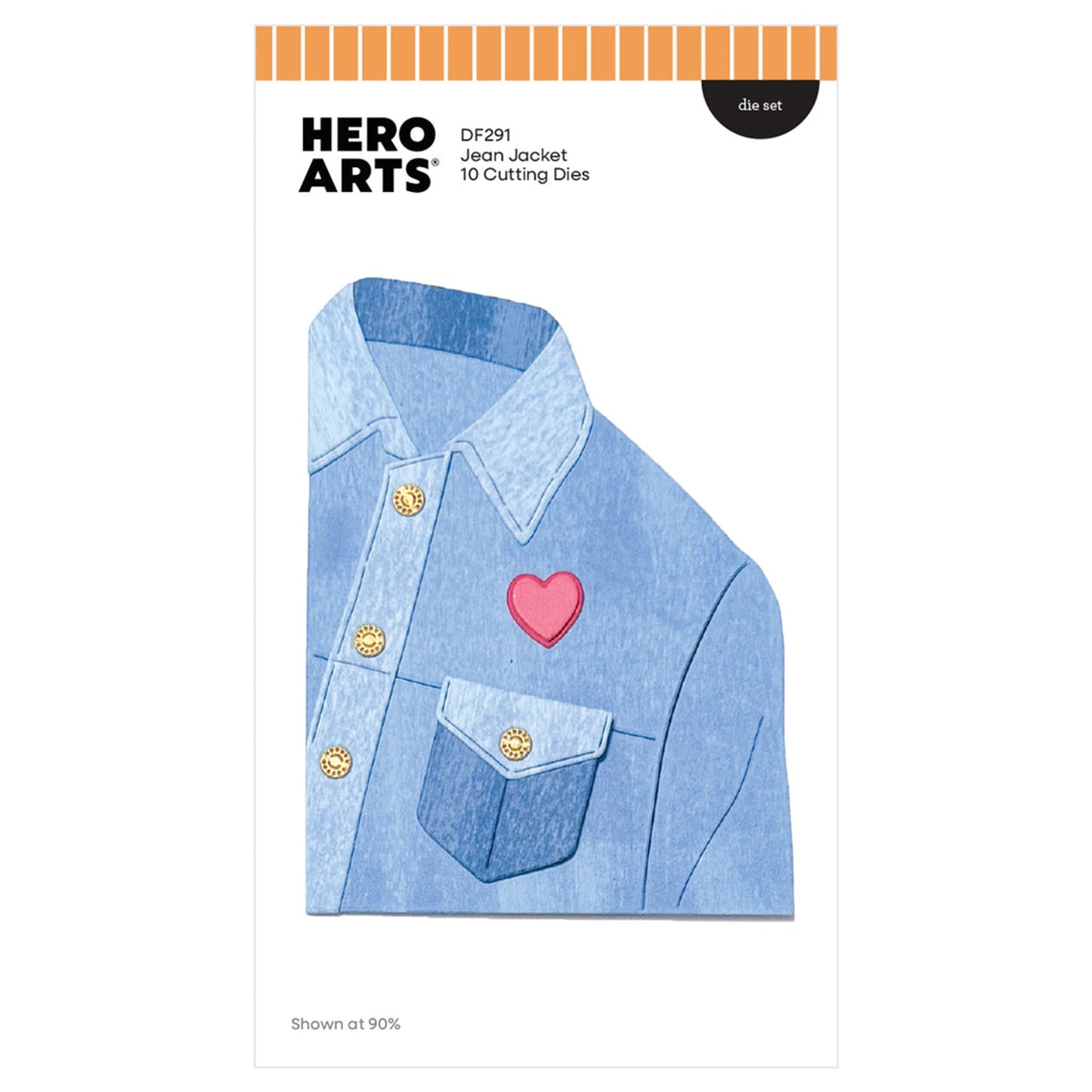Hero Arts/Spellbinders - Jean Jacket Bundle WB1193