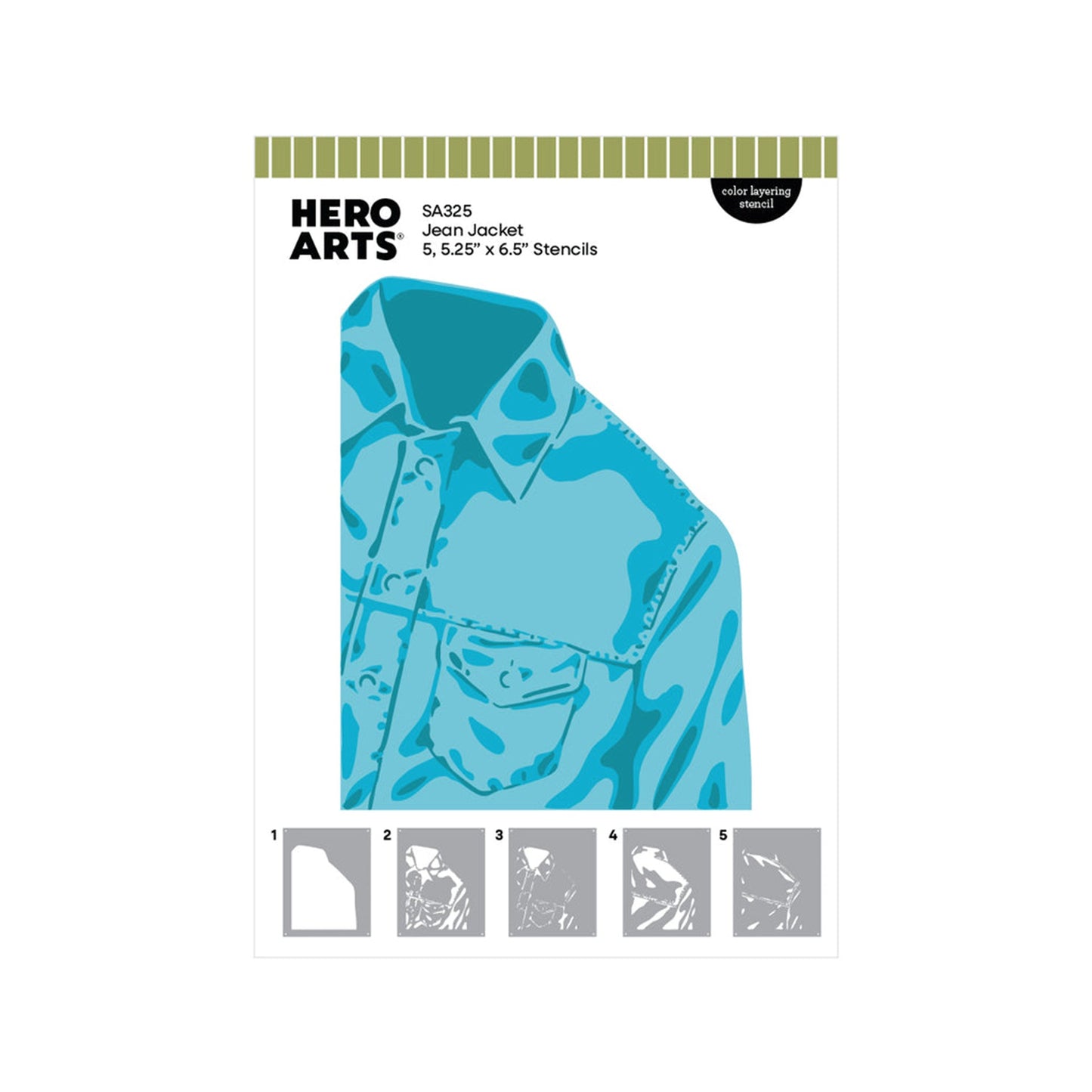 Hero Arts/Spellbinders - Jean Jacket Bundle WB1193