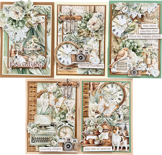 MC&S Card Kit - Mintay Papers - Rustic Charms Kit 1- sold out