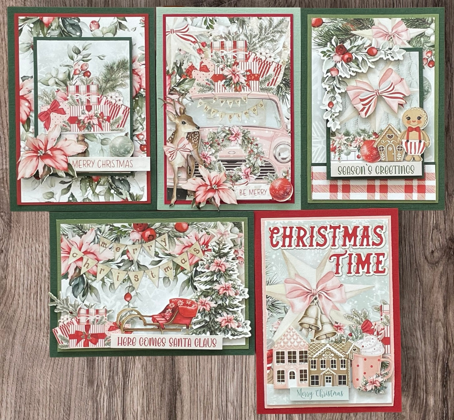 Mintay Merry Little Christmas Card Kit 1