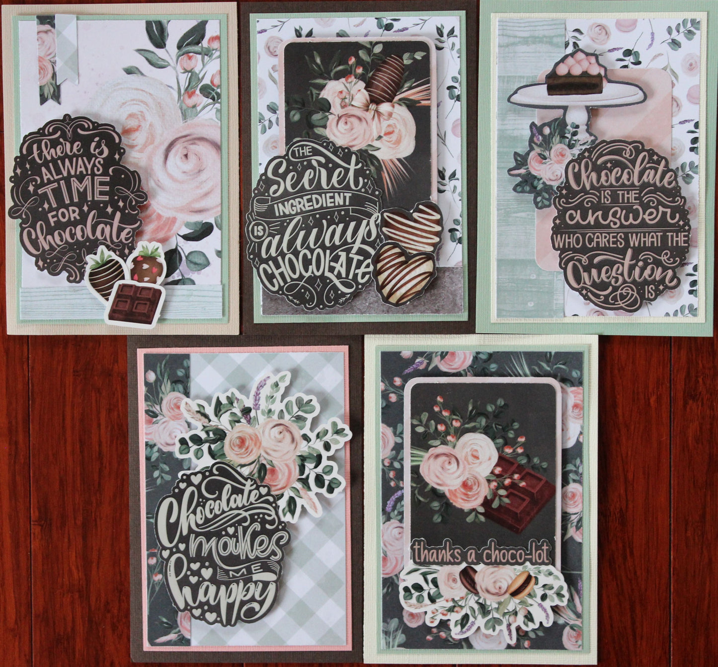 MC&S Card Kit - Paper Rose Studio - Sweet Bouquet - Kit 1