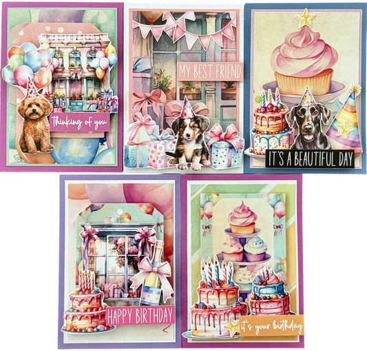 MC&S Card Kit - Paper Rose Studios - Birthday Fun Kit 1