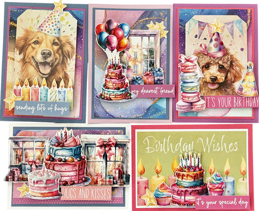 MC&S Card Kit - Paper Rose Studios - Birthday Fun Kit 2