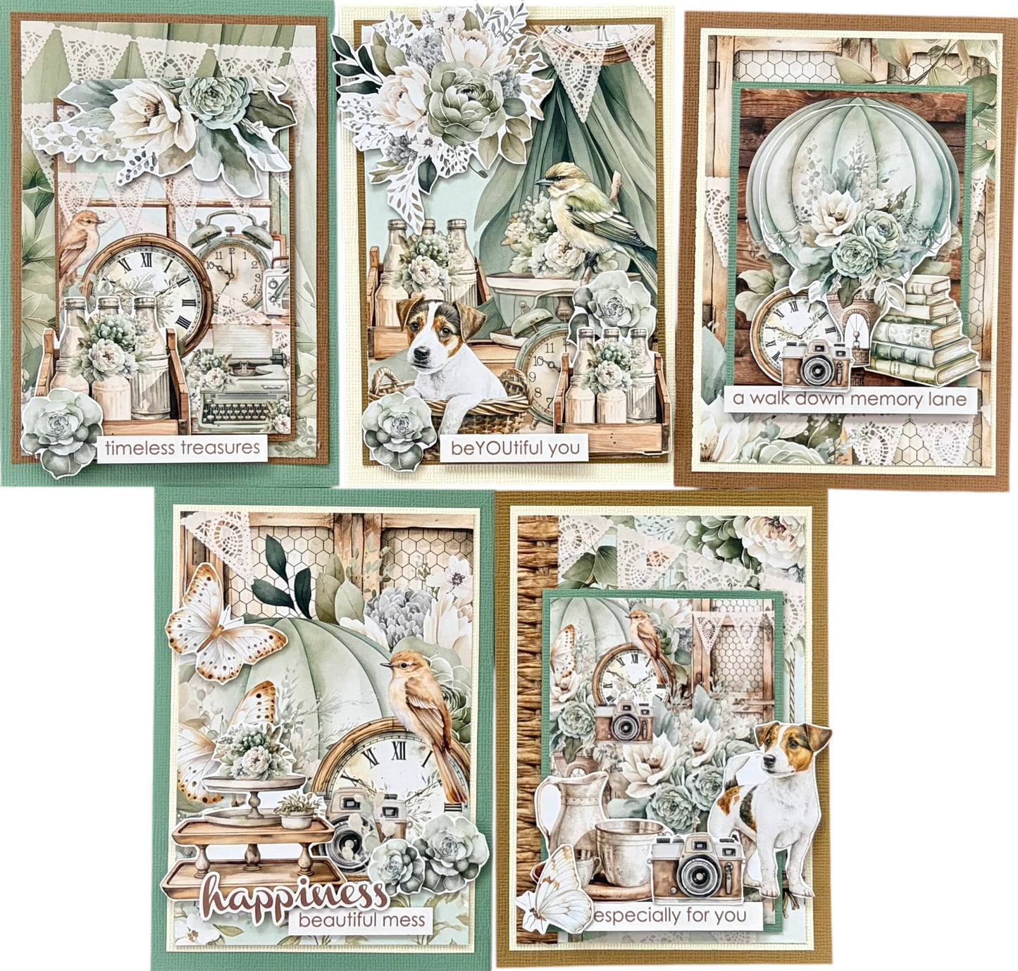 MC&S Card Kit - Mintay Papers - Rustic Charms Kit 2- sold out