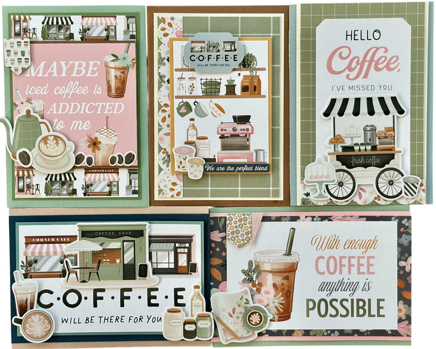 MC&S Card Kit - Carta Bella - Coffee Shop Kit 2