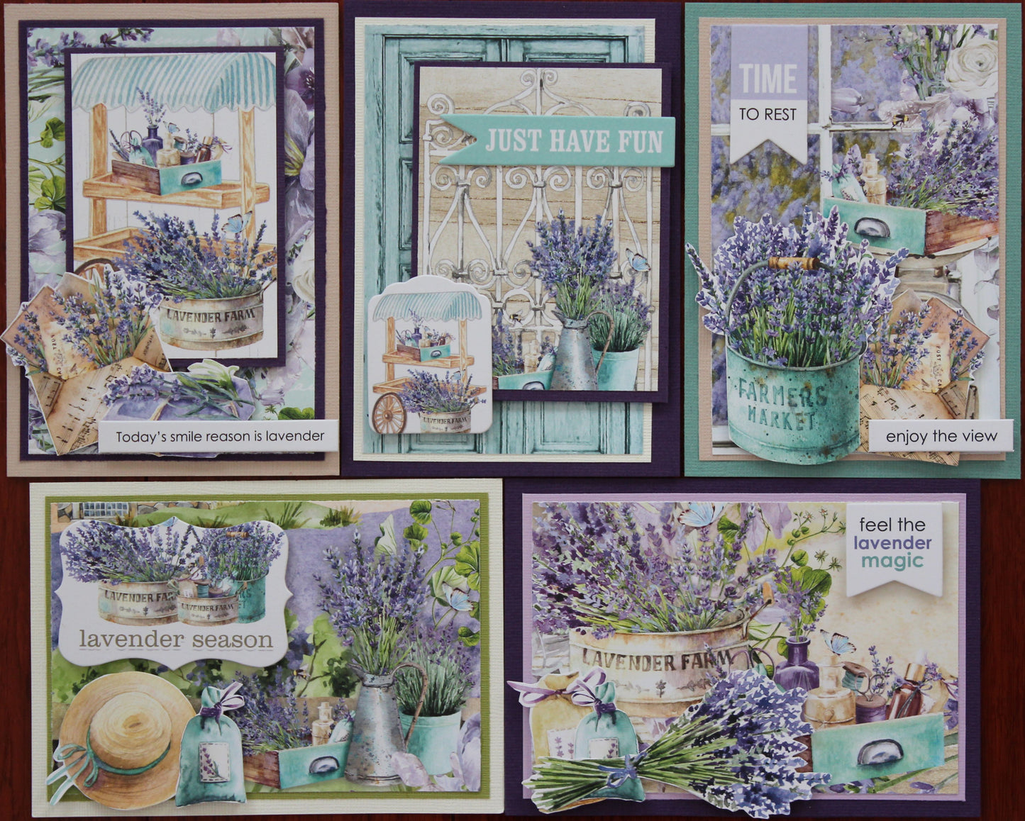 MC&S Card Kit - Mintay Lavender Farm - Kit 3