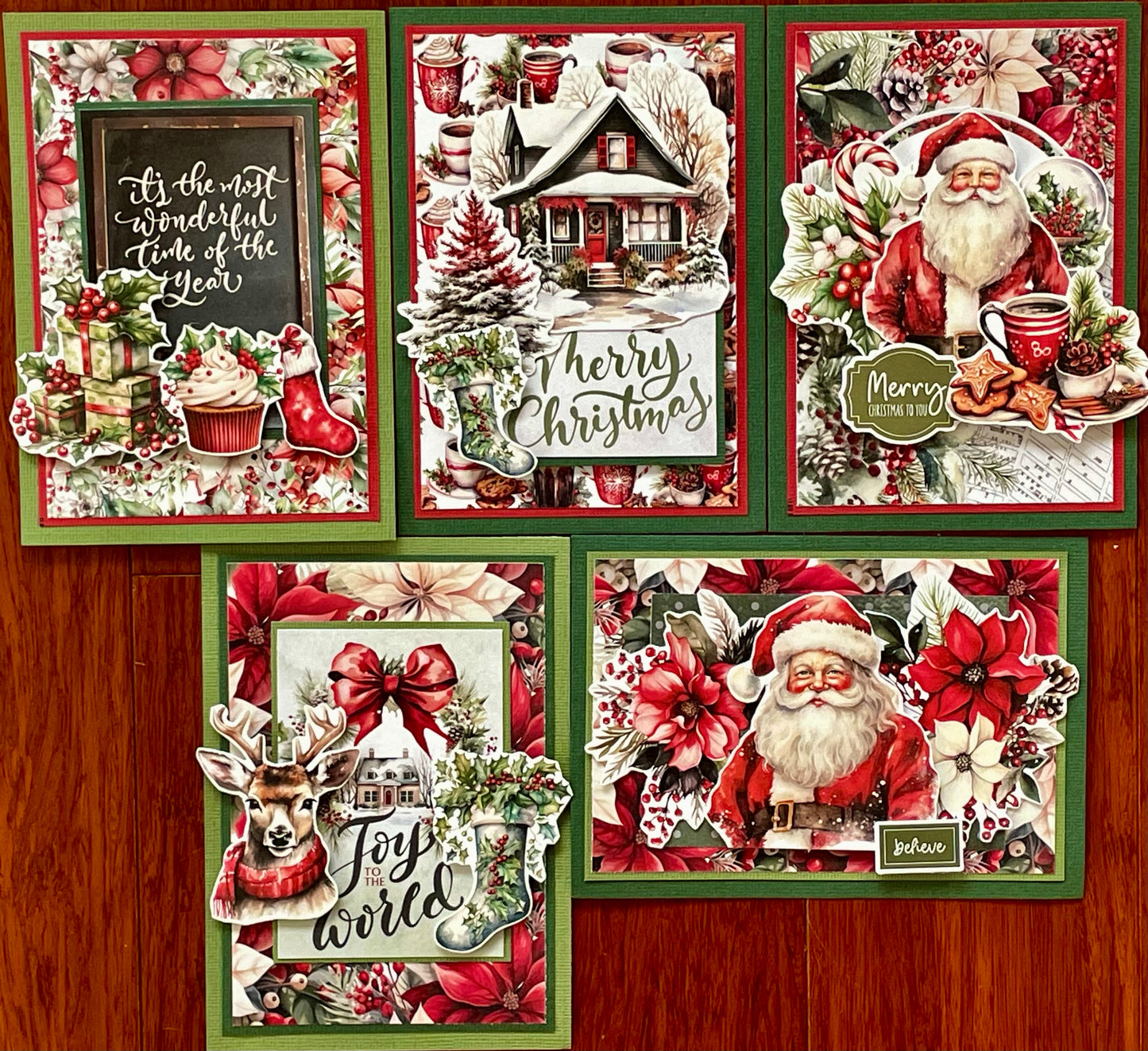 MC&S Card Kit - Paper Rose Studios - Christmas Time Kit 3