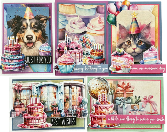 MC&S Card Kit - Paper Rose Studios - Birthday Fun Kit 3