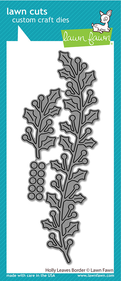 Lawn Fawn - LF3257 Holly Leaves Border