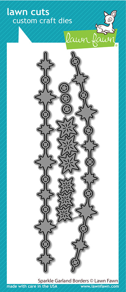 Lawn Fawn - LF3258 Sparkle Garland Borders