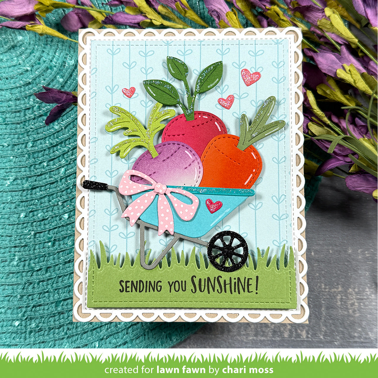 Lawn Fawn - 4034 Build A Wheelbarrow (die set)