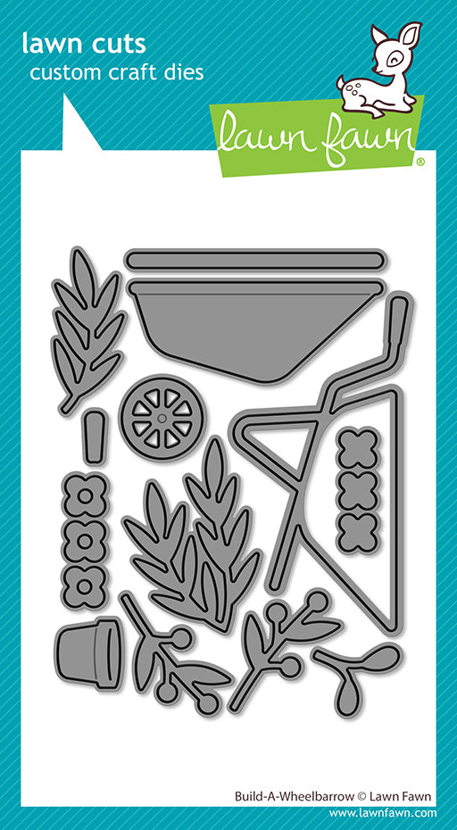 Lawn Fawn - 4034 Build A Wheelbarrow (die set)