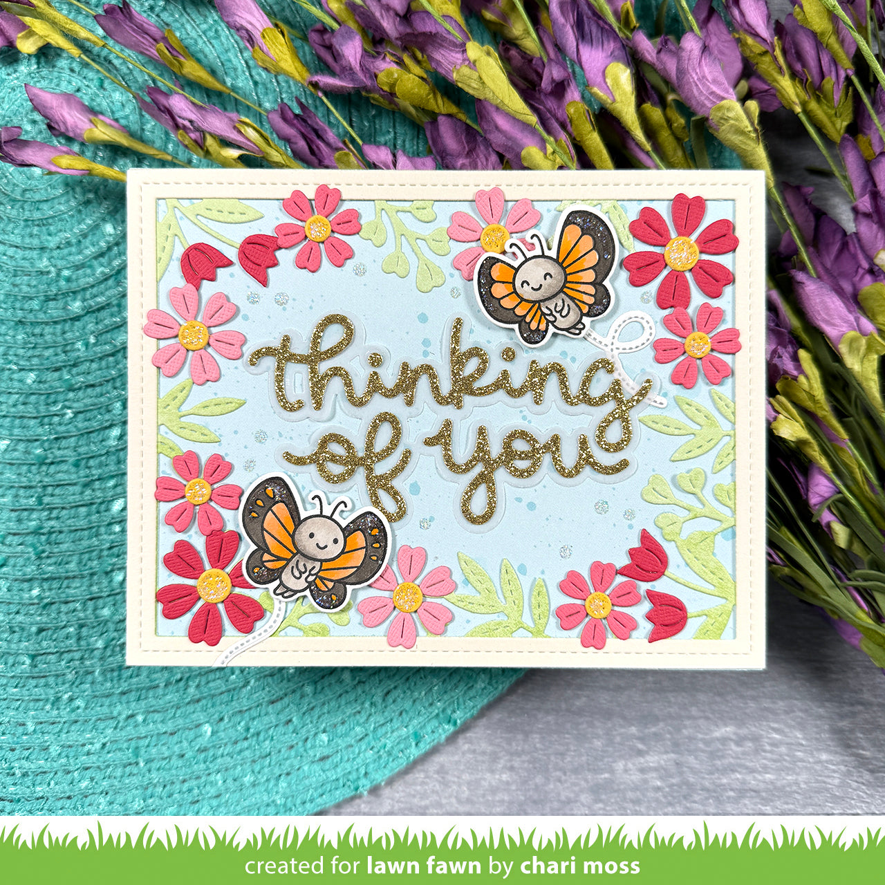 Lawn Fawn - 4048 Scripty Thinking Of You