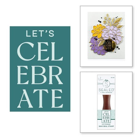 Spellbinders Wax Seal - Let's Celebrate