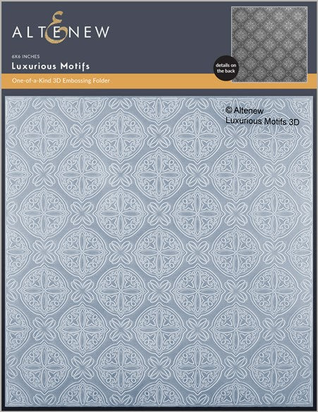 Altenew - Luxurious Motifs Embossing Folder*