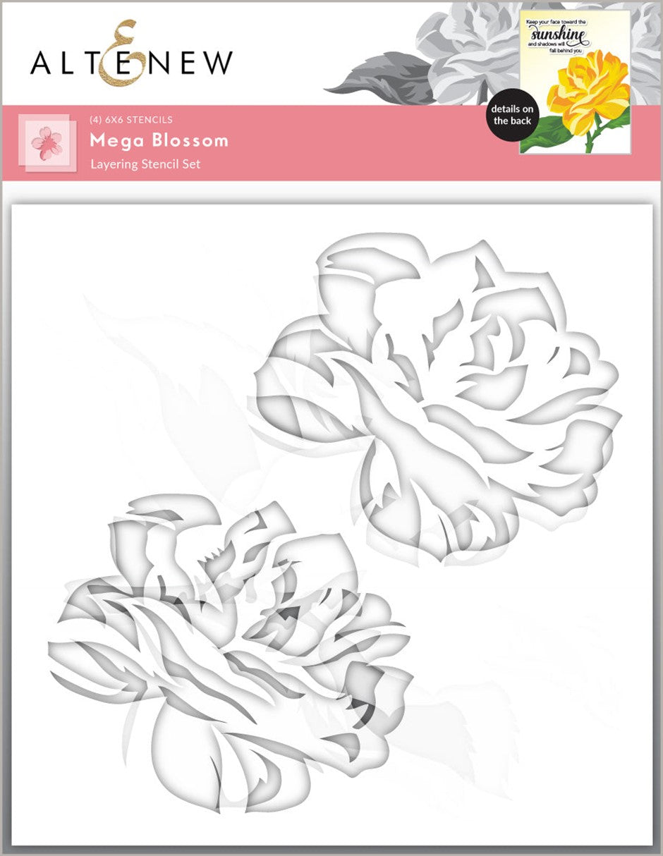 Altenew - Mega Blossom (4 in 1 Stencil set)