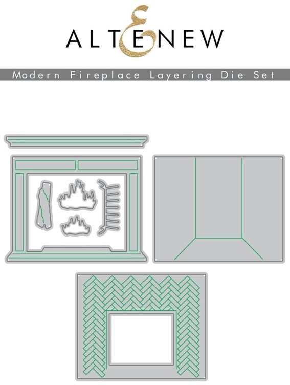 Altenew - Modern Fireplace Layering Die set…