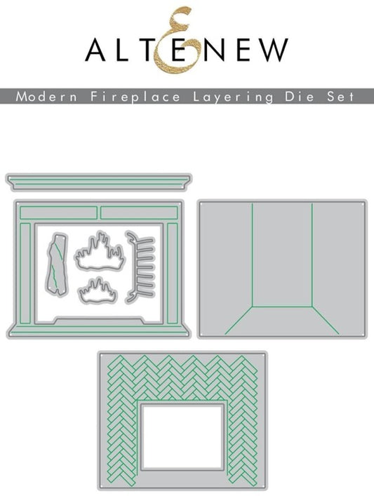 Altenew - Modern Fireplace Layering Die set…