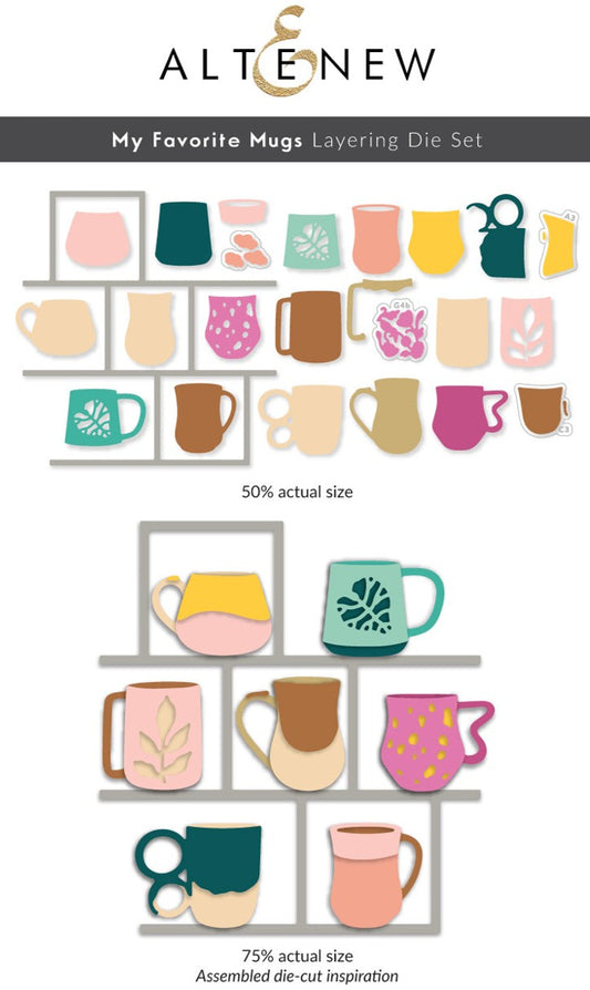 Altenew - My Favourite Mugs die set...